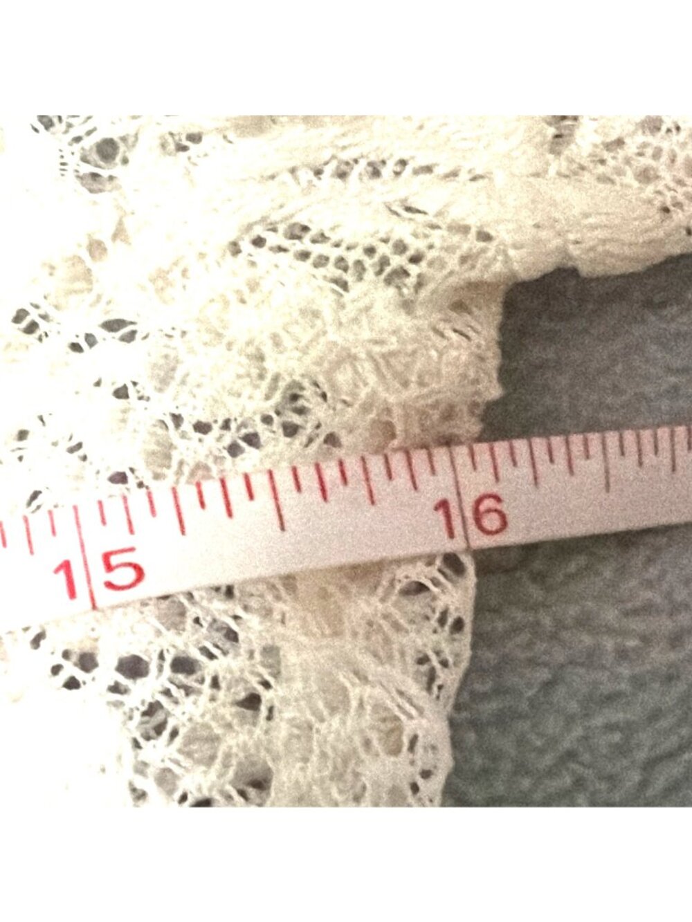 Dylan Ryan Womens White Floral Lace Long-Sleeve Top Size M Fairy Y2K Coquette - Picture 5 of 6